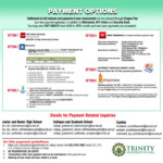 Trinity University Of Asia Admission Form Admission Form